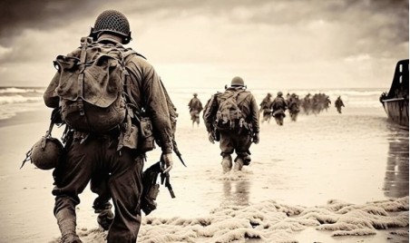 relive the landing of June 6, 1944 on the Normandy beaches ‹ Greets Paris