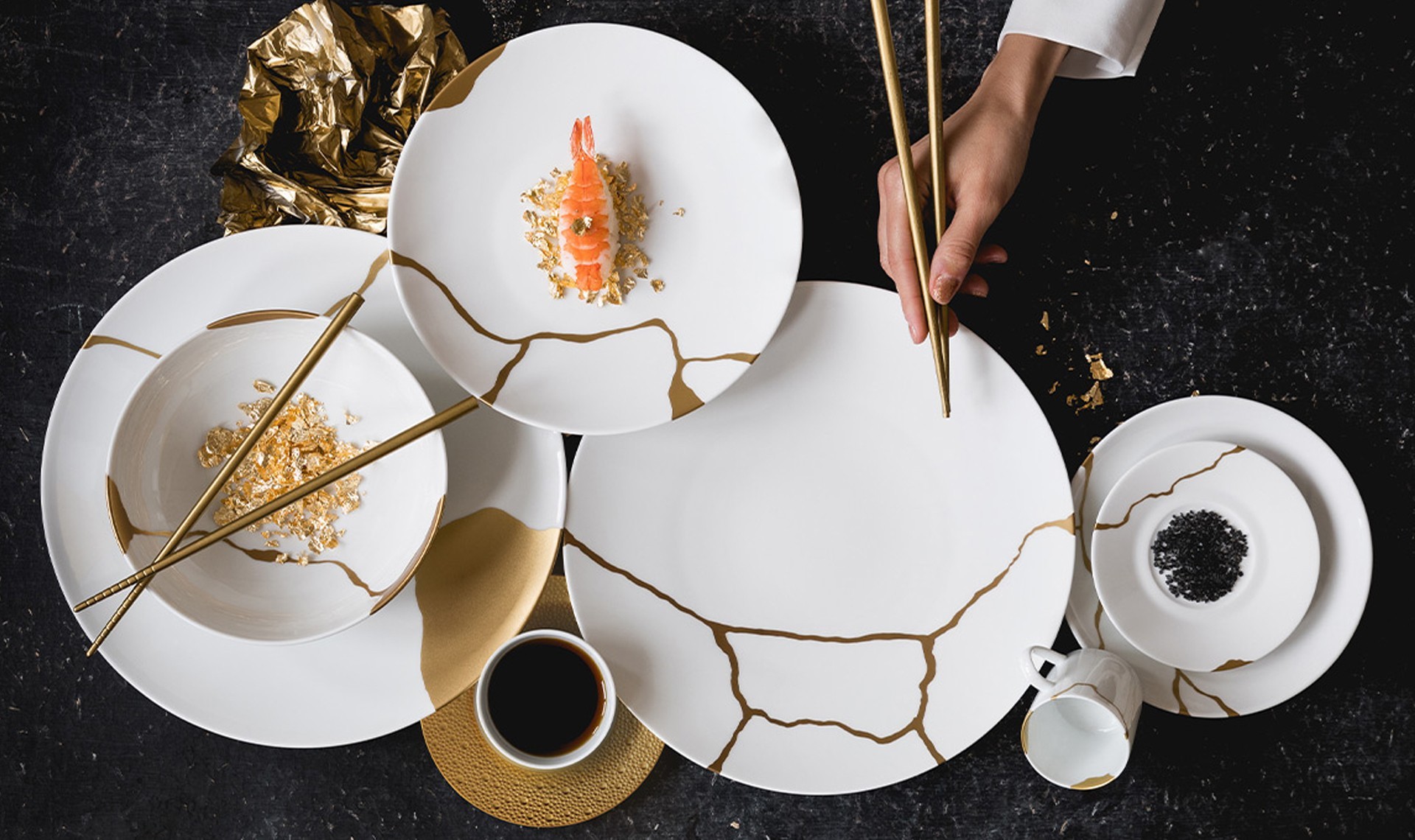 The art of the table :  «Service» à la française